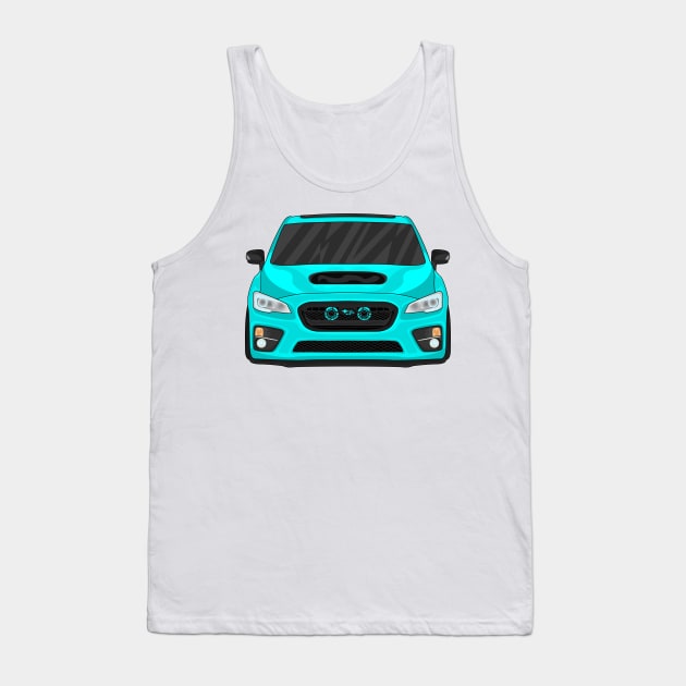 WRX AQUA Tank Top by VENZ0LIC